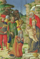Anbetung der Heiligen Drei Könige, ca. 1465